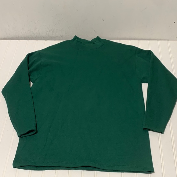 Vintage Lee Heavyweight Men's Green Sweater made U.S.A. Medium - Picture 2 of 6